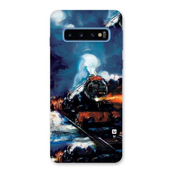 Train Art Back Case for Galaxy S10