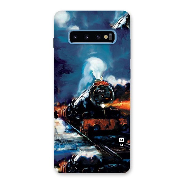 Train Art Back Case for Galaxy S10 Plus