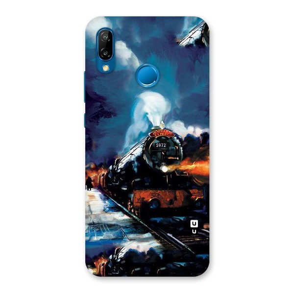 Train Art Back Case for Huawei P20 Lite