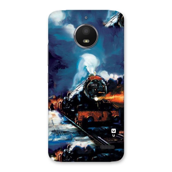 Train Art Back Case for Moto E4