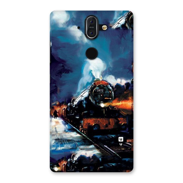 Train Art Back Case for Nokia 8 Sirocco