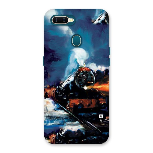 Train Art Back Case for Oppo A12