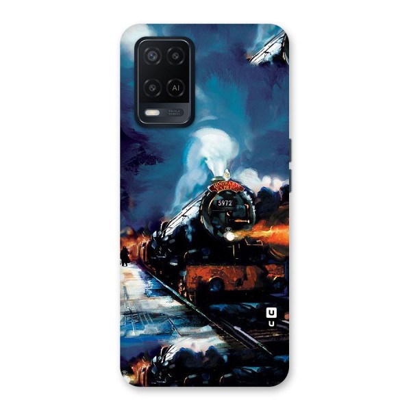 Train Art Back Case for Oppo A54