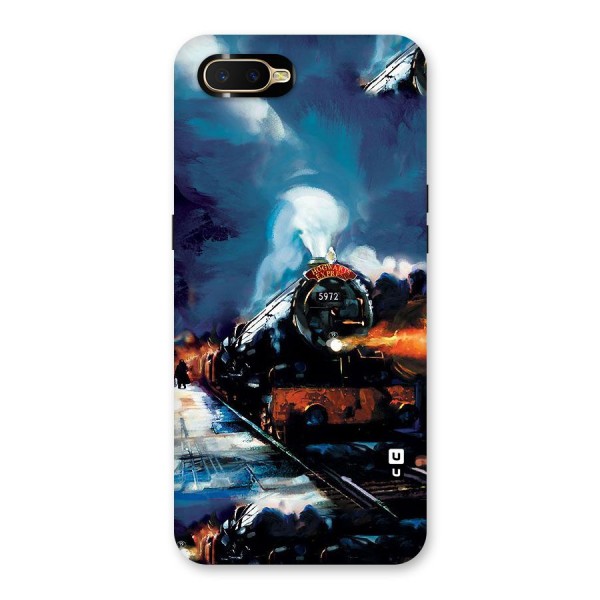 Train Art Back Case for Oppo K1