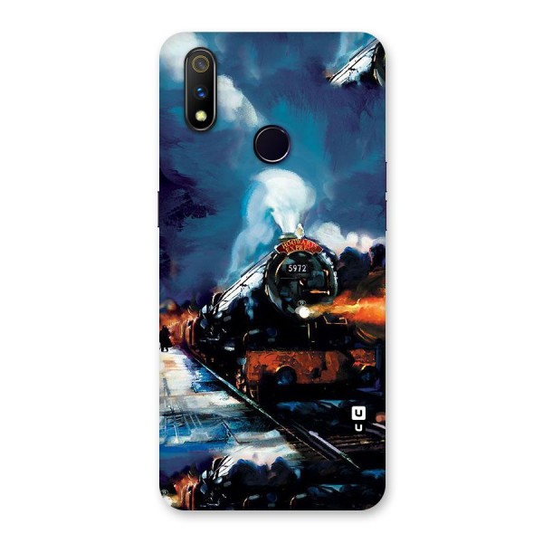 Train Art Back Case for Realme 3 Pro