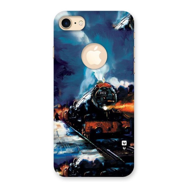 Train Art Back Case for iPhone 8 Logo Cut