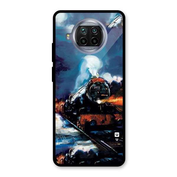 Train Art Glass Back Case for Mi 10i