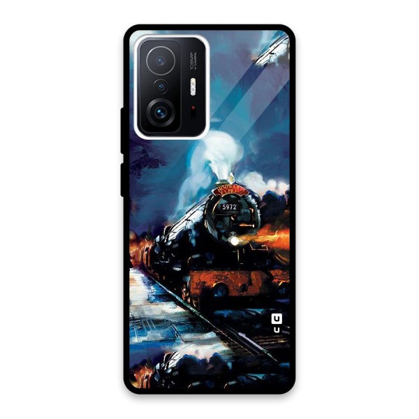 Train Art Glass Back Case for Xiaomi 11T Pro