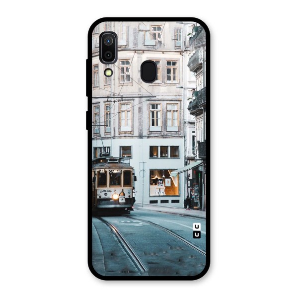 Tramp Train Glass Back Case for Galaxy A30