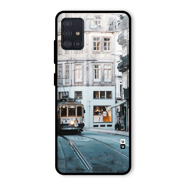 Tramp Train Glass Back Case for Galaxy A51