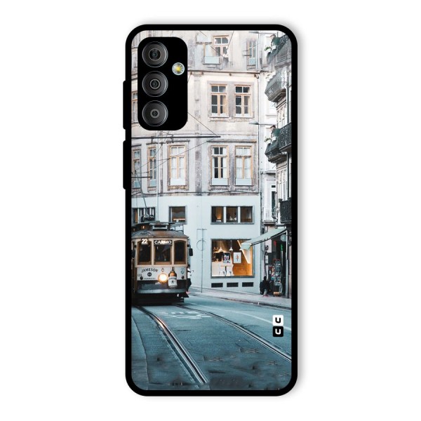 Tramp Train Glass Back Case for Galaxy F23