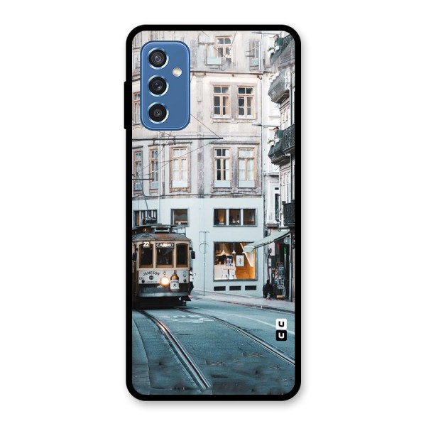 Tramp Train Glass Back Case for Galaxy M52 5G