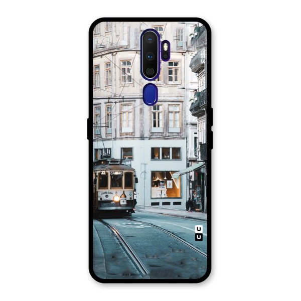 Tramp Train Glass Back Case for Oppo A9 (2020)