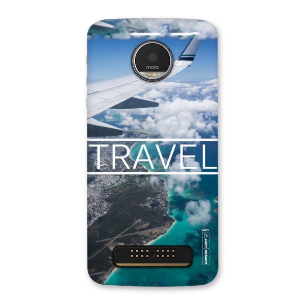 Travel Back Case for Moto Z Play