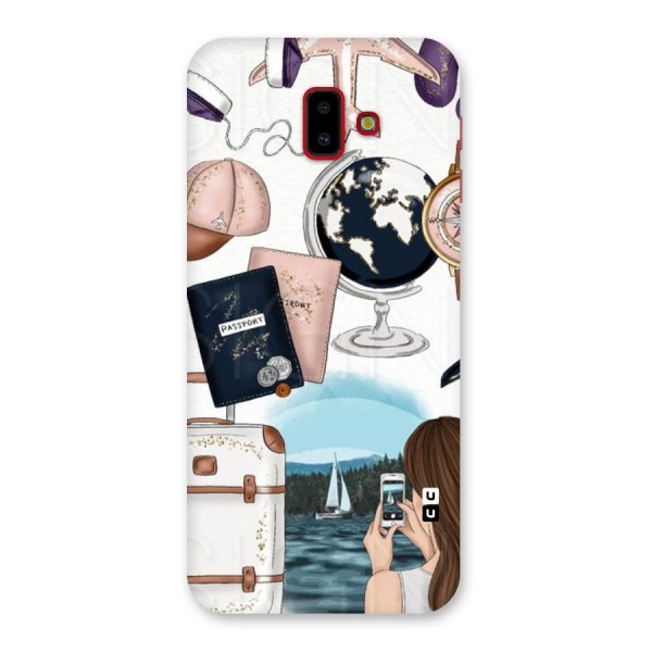 Travel Diaries Back Case for Galaxy J6 Plus