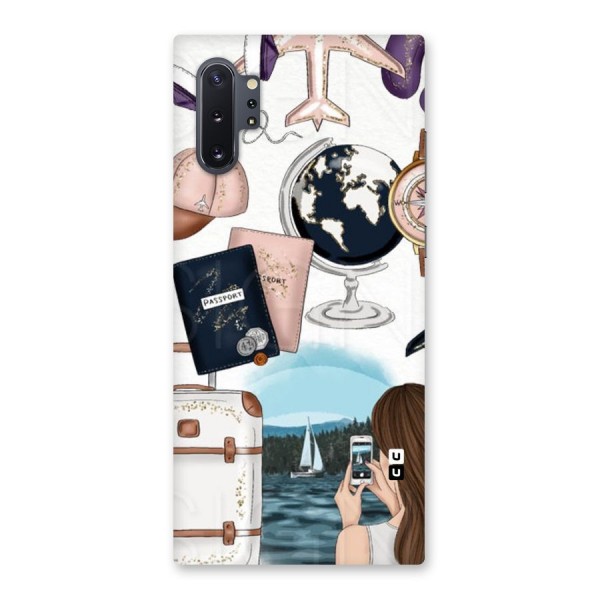 Travel Diaries Back Case for Galaxy Note 10 Plus