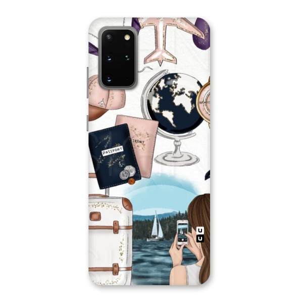 Travel Diaries Back Case for Galaxy S20 Plus