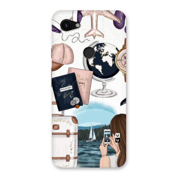 Travel Diaries Back Case for Google Pixel 3a XL