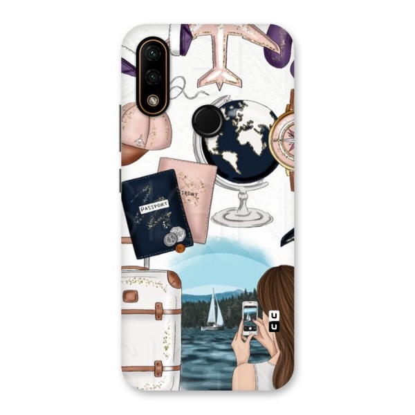 Travel Diaries Back Case for Lenovo A6 Note