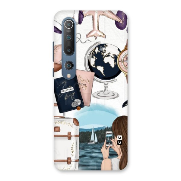 Travel Diaries Back Case for Mi 10