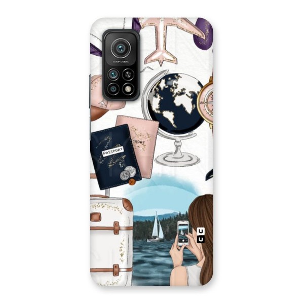 Travel Diaries Back Case for Mi 10T Pro 5G