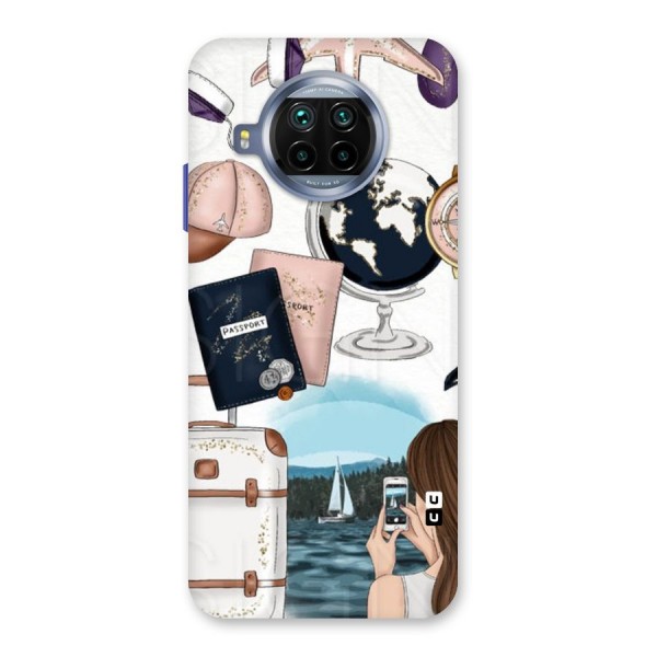 Travel Diaries Back Case for Mi 10i