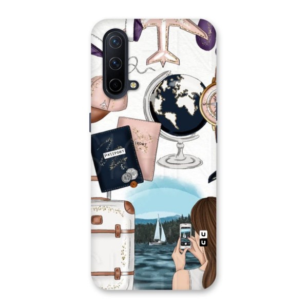 Travel Diaries Back Case for OnePlus Nord CE 5G