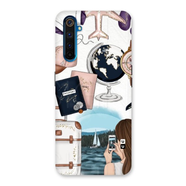 Travel Diaries Back Case for Realme 6 Pro