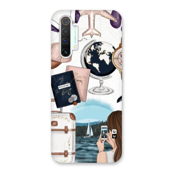 Travel Diaries Back Case for Realme X3 SuperZoom