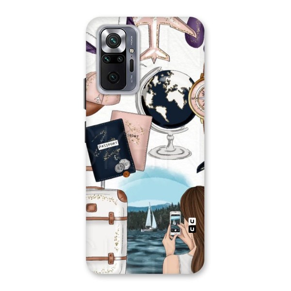 Travel Diaries Back Case for Redmi Note 10 Pro