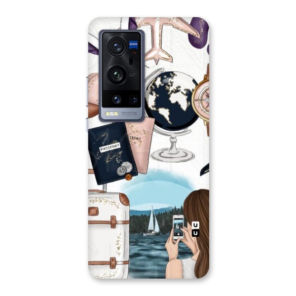 Travel Diaries Back Case for Vivo X60 Pro Plus