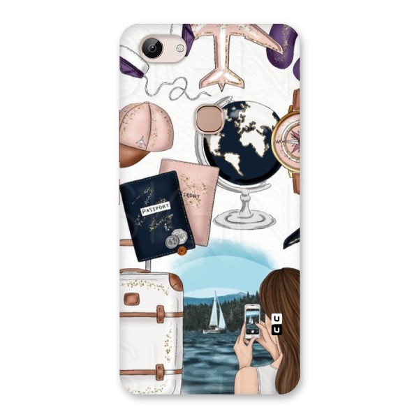 Travel Diaries Back Case for Vivo Y83