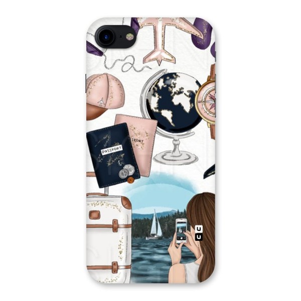 Travel Diaries Back Case for iPhone SE 2020