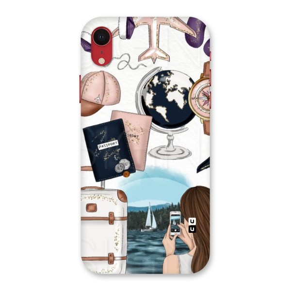 Travel Diaries Back Case for iPhone XR