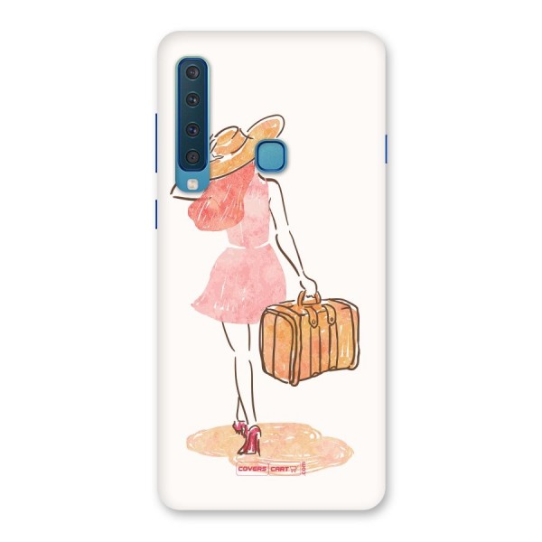 Travel Girl Back Case for Galaxy A9 (2018)