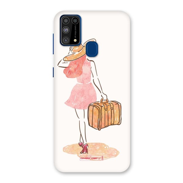 Travel Girl Back Case for Galaxy F41