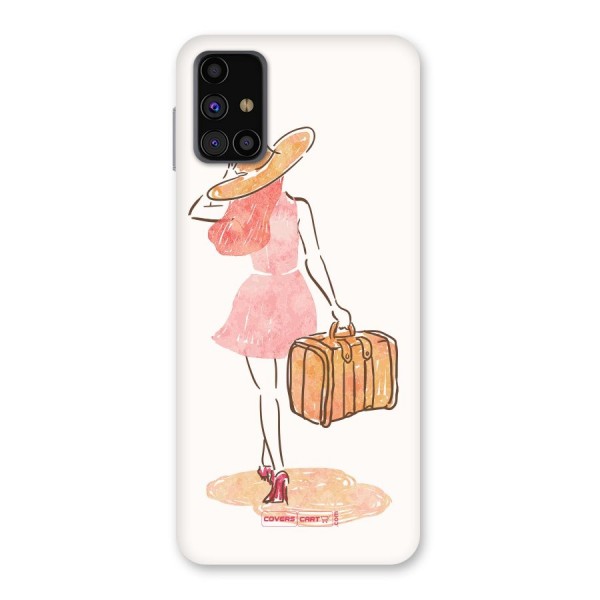 Travel Girl Back Case for Galaxy M31s