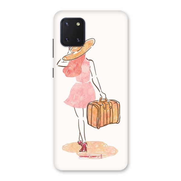 Travel Girl Back Case for Galaxy Note 10 Lite