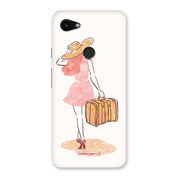 Travel Girl Back Case for Google Pixel 3a XL