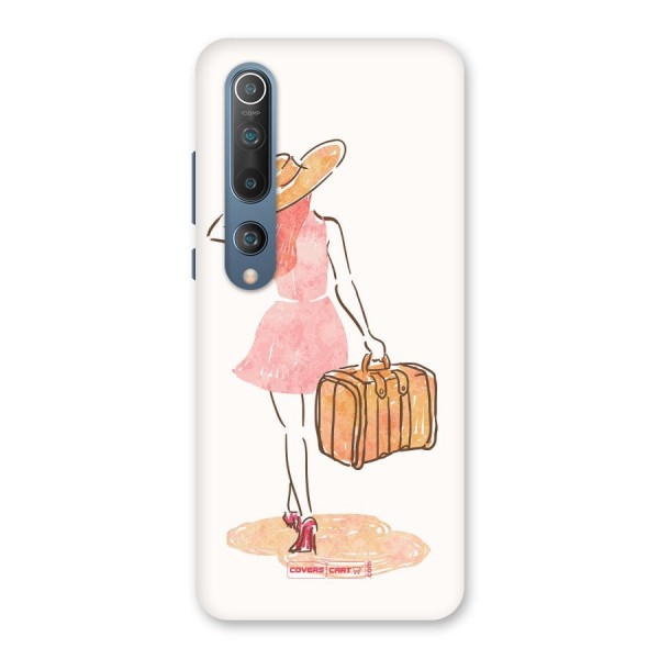 Travel Girl Back Case for Mi 10