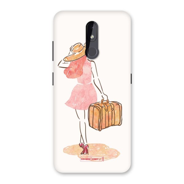 Travel Girl Back Case for Nokia 3.2