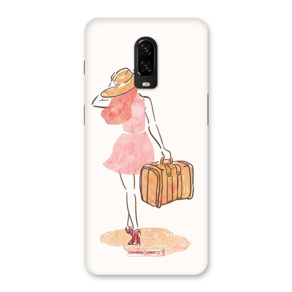 Travel Girl Back Case for OnePlus 6T