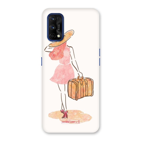 Travel Girl Back Case for Realme 7 Pro