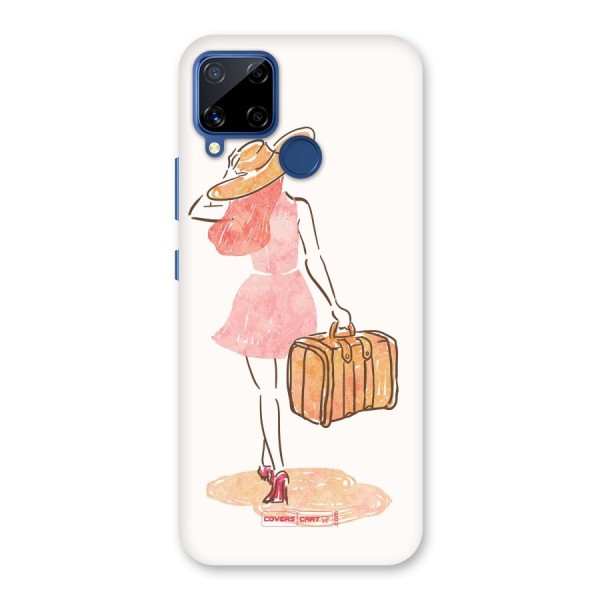 Travel Girl Back Case for Realme C12