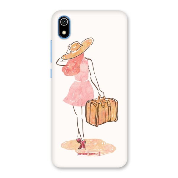 Travel Girl Back Case for Redmi 7A