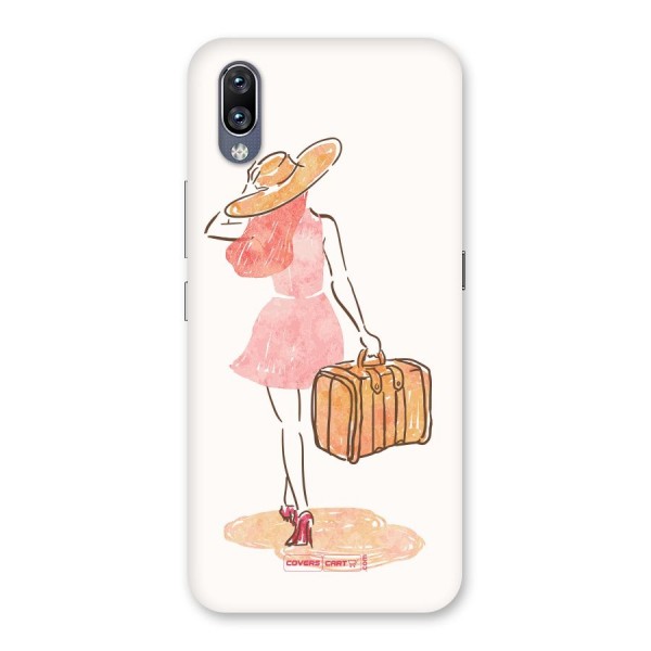 Travel Girl Back Case for Vivo NEX