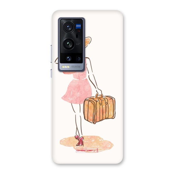 Travel Girl Back Case for Vivo X60 Pro Plus