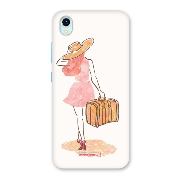 Travel Girl Back Case for Vivo Y1s