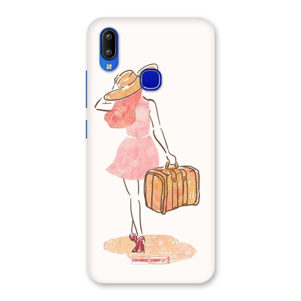 Travel Girl Back Case for Vivo Y91