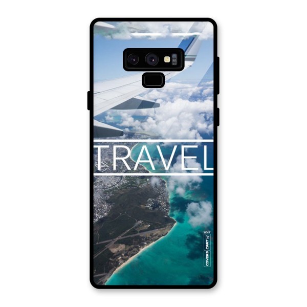 Travel Glass Back Case for Galaxy Note 9